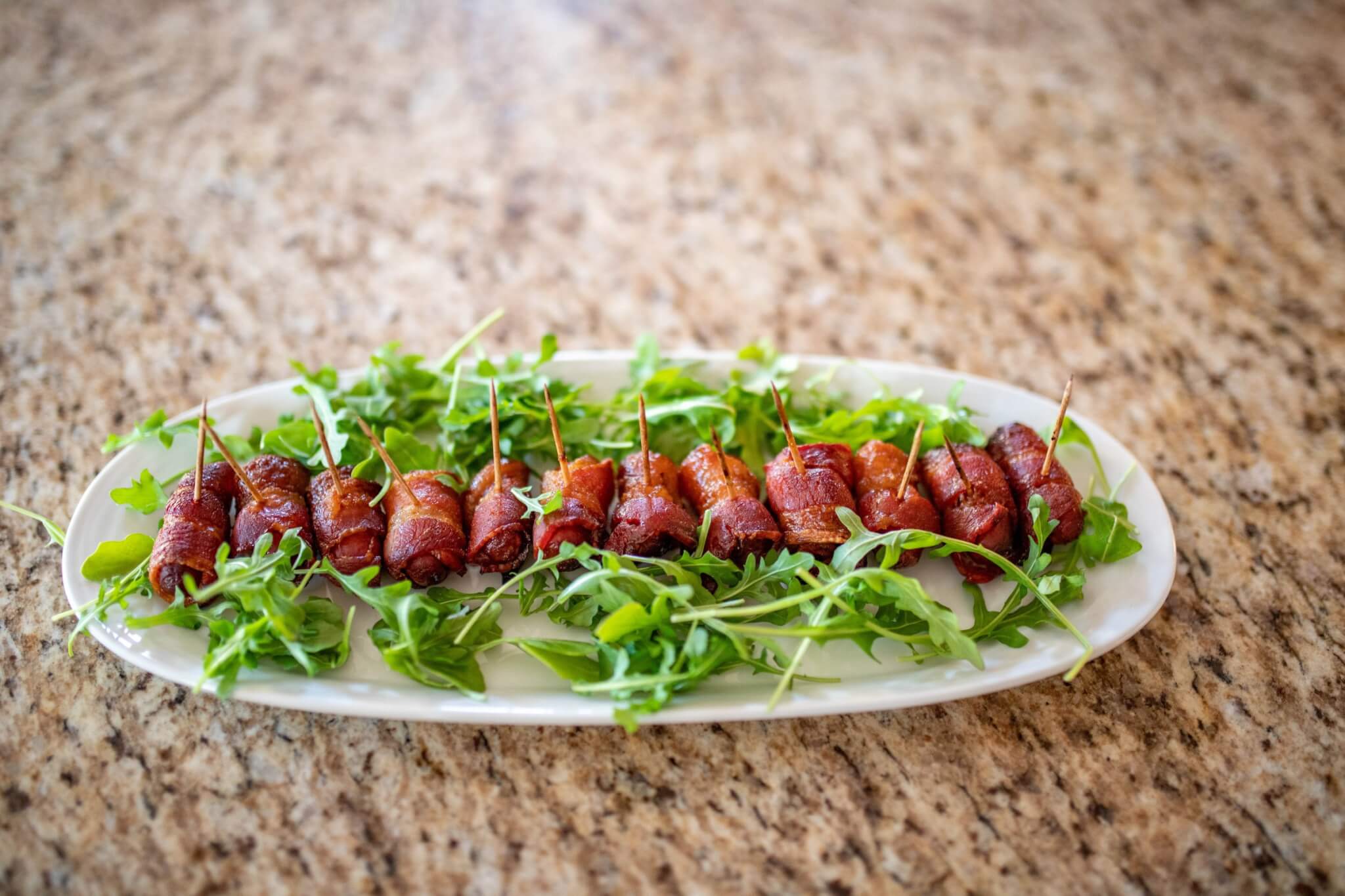 bacon wrapped smokies with brown sugar, game day appetizer, appetizer ideas, easy appetizers, bacon appetizer, smokies appetizer, football party appetizer, superbowl appetizers