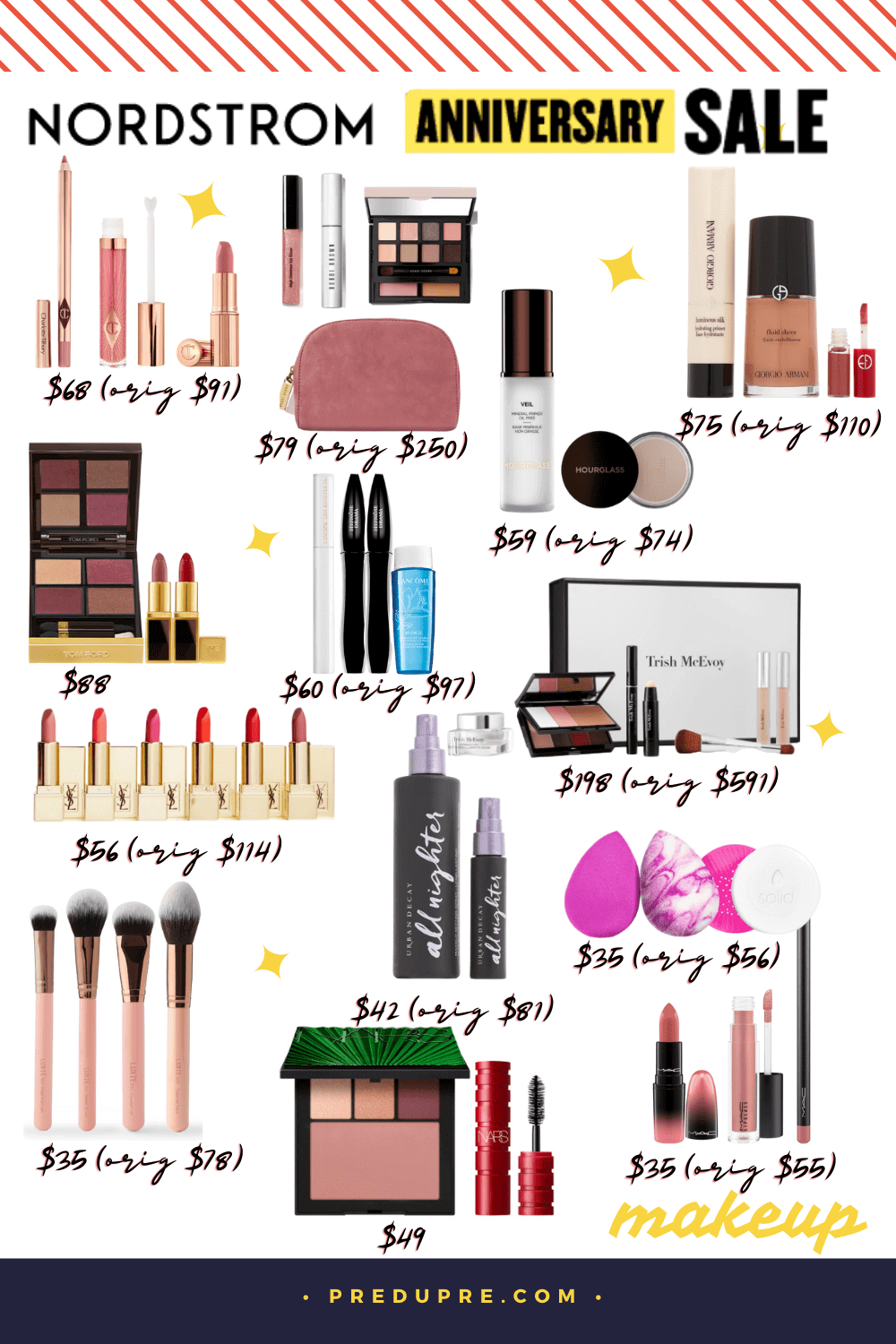 nordstrom anniversary sale preview 2020, nordstrom anniversary sale 2020 sneak peek, nordstrom anniversary sale 2020 dates, nordstrom anniversary sale 2020 beauty, nordstrom anniversary sale 2020 catalog, #nsale 2020, nordstrom anniversary sale 2020 beauty exclusives, nordstrom beauty sale 2020, nordstrom anniversary sale 2020 beauty, Tom Ford Eye Color Quad & Mini Lip Color Set, Charlotte Tilbury Pillow Talk, Bobbi Brown Easy Essentials Eye, Cheek & Lip Set, Hourglass Veil Mineral Primer & Translucent Setting Powder Duo, Trish McEvoy The Power of Beauty® Carpe Diem Volume II Collection, Giorgio Armani Glow Set, Urban Decay All Nighter, Beauty Blender, NARS Vacances Face Set, Rose Gold Face Brush Set, Yves Saint Laurent Travel Size Rouge Pur Couture Lipstick Set