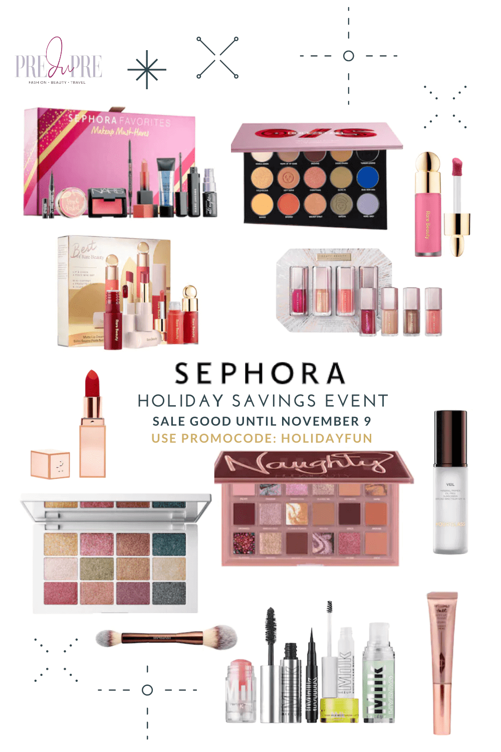 sephora holiday savings event 2020 makeup favorites
