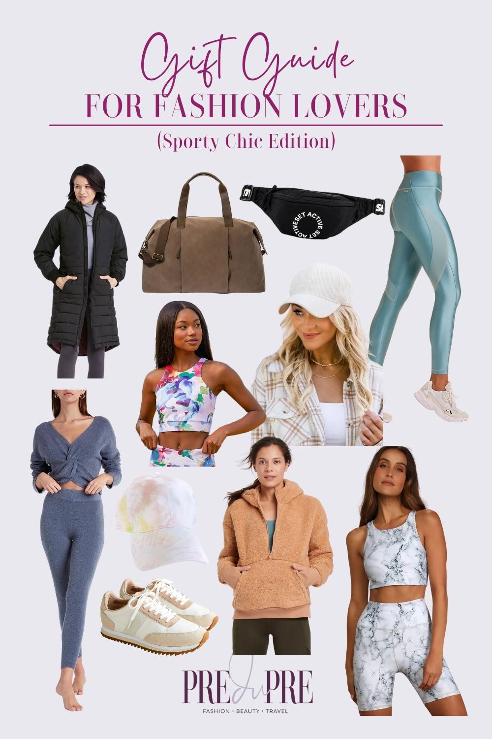 fashion gift guide for the sports and athletic person