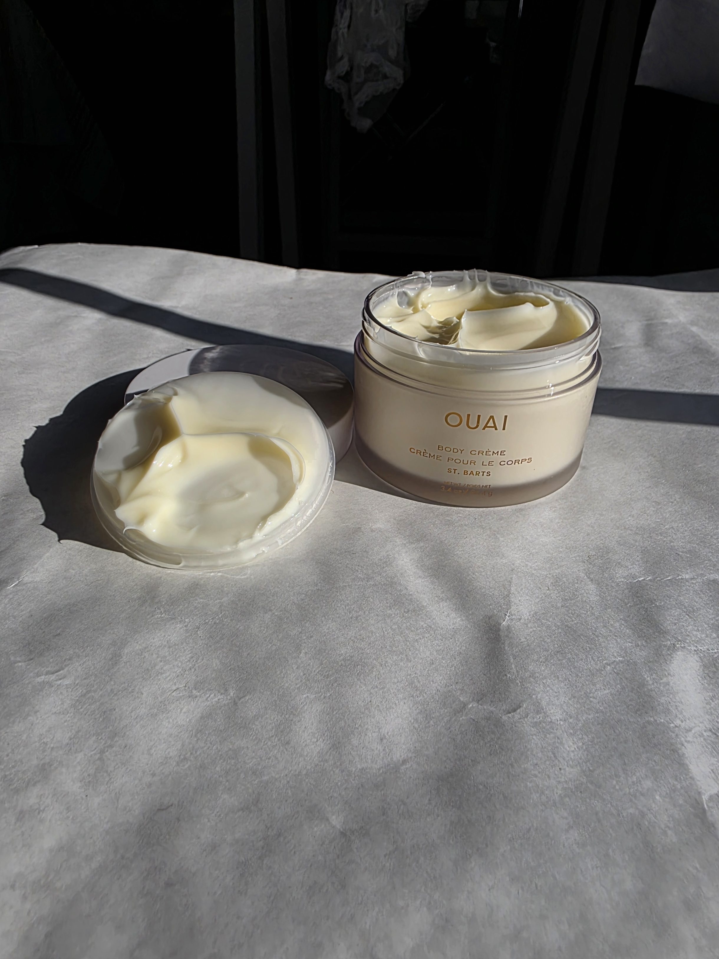 Ouai Body Creme St. Barts texture